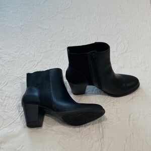 Kelly & Katie Sleek Black Ankle Boots - Never worn